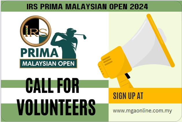 VOLUNTEERS IRS PRIMA MALAYSIAN OPEN