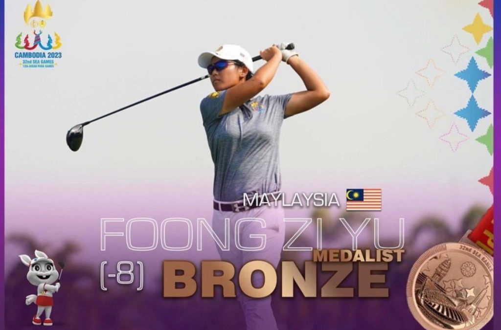 Foong Zi Yu finished 3rd place and secured Bronze at the 32nd SEA Games 2023 in individual category.