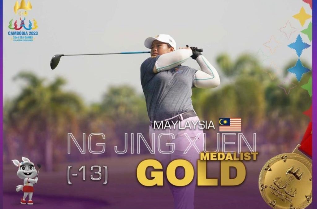 Congratulations Ng Jing Xuen who claimed Gold at the 32nd SEA Games 2023 in the individual category.