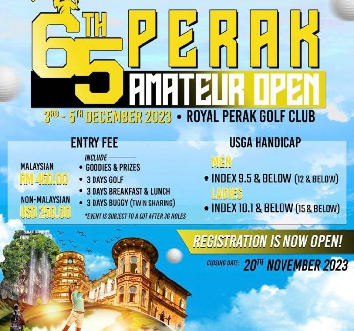 PERAK AMATEUR OPEN 2023