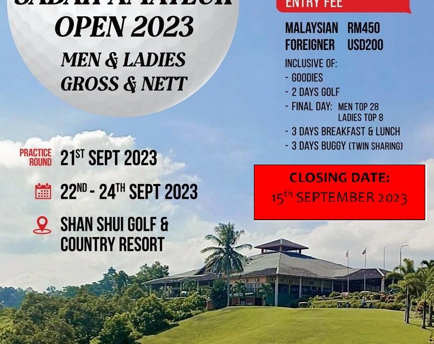 37TH SABAH AMATEUR OPEN