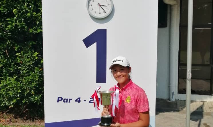 Malaysia Ashley Goh Won The Singapore Junior Open Title