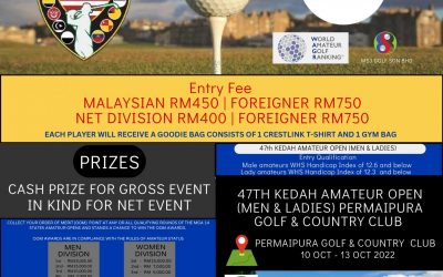 47TH KEDAH AMATEUR OPEN (MEN & LADIES)