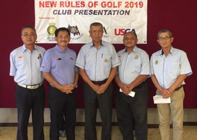 New Rules of Golf Club Seminar 2019