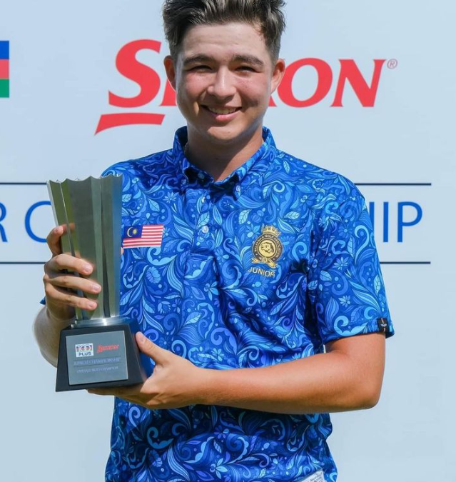 Aidan Tai John Roberts wins the 100 plus Srixon Junior Championship 2024