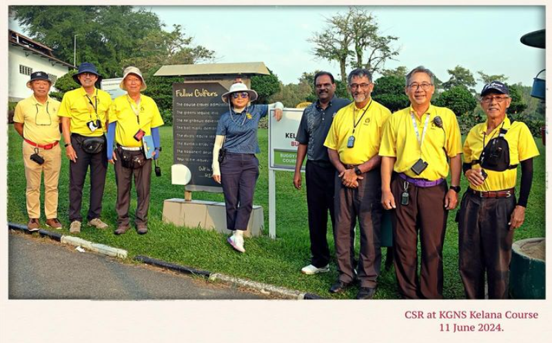 Course & Slope Rating exercise at Kelab Golf Negara Subang