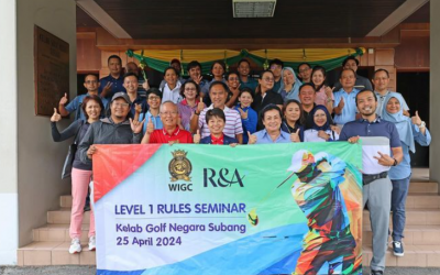 Level 1 Rules Seminar held at Kelab Golf Negara Subang