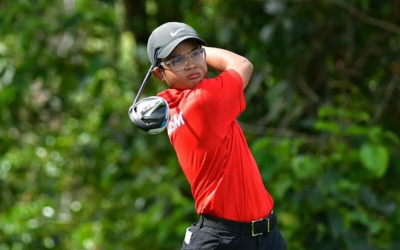 Mohammad Danial Nazari making the cut at the Selangor Masters