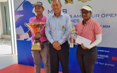 Nor Haqiem Nor Hadi and Sohniya Candra Mohan claimed the 18th Perlis Amateur Open title