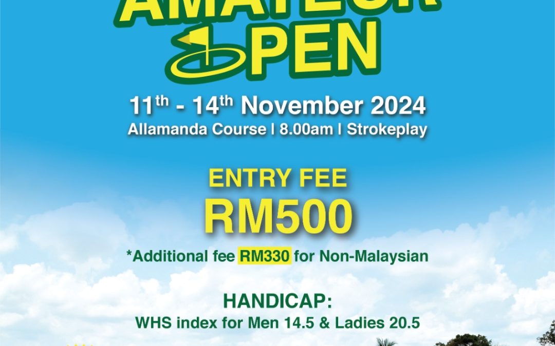 36th Johor Amateur Open 2024