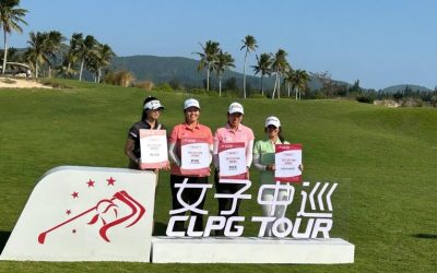 CLPGA Tour in Hainan, China