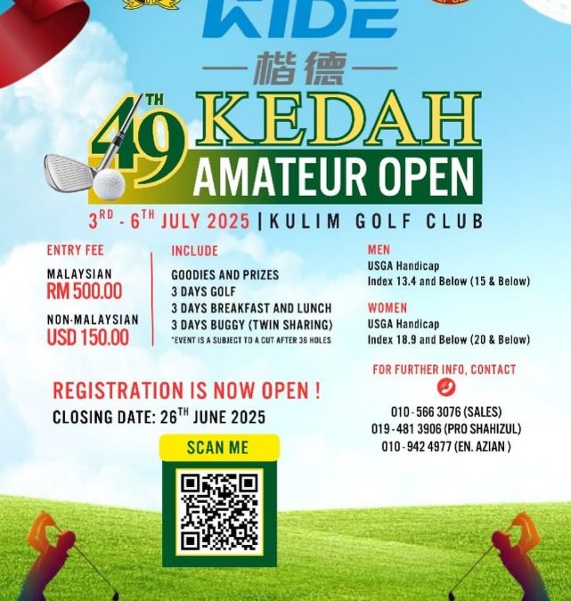  49th Kedah Amateur Open 