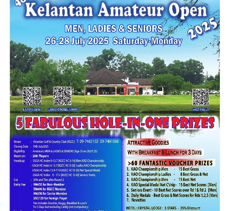48th Kelantan Amateur Open