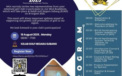 MGA ROADSHOW – KELAB GOLF NEGARA SUBANG