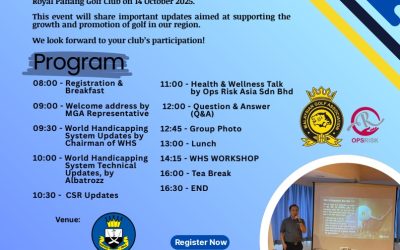 MGA ROADSHOW – ROYAL PAHANG GOLF CLUB