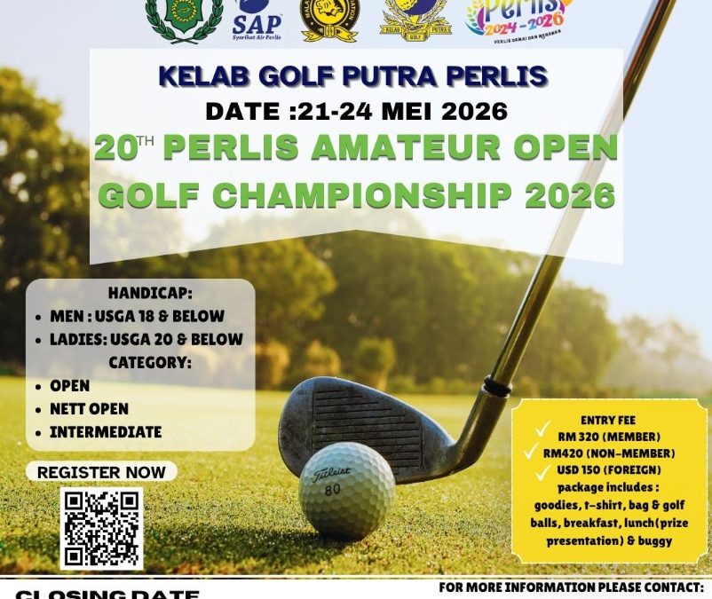 20th Perlis Amateur Open Golf Championship 2026 