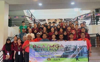 Level 1 Rules of Golf Seminar at University Utara Malaysia